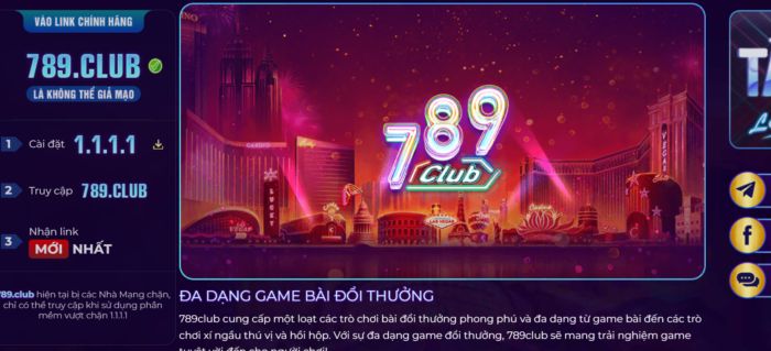 Nạp tiền siêu nhanh qua nhiều hình thức tại 789club