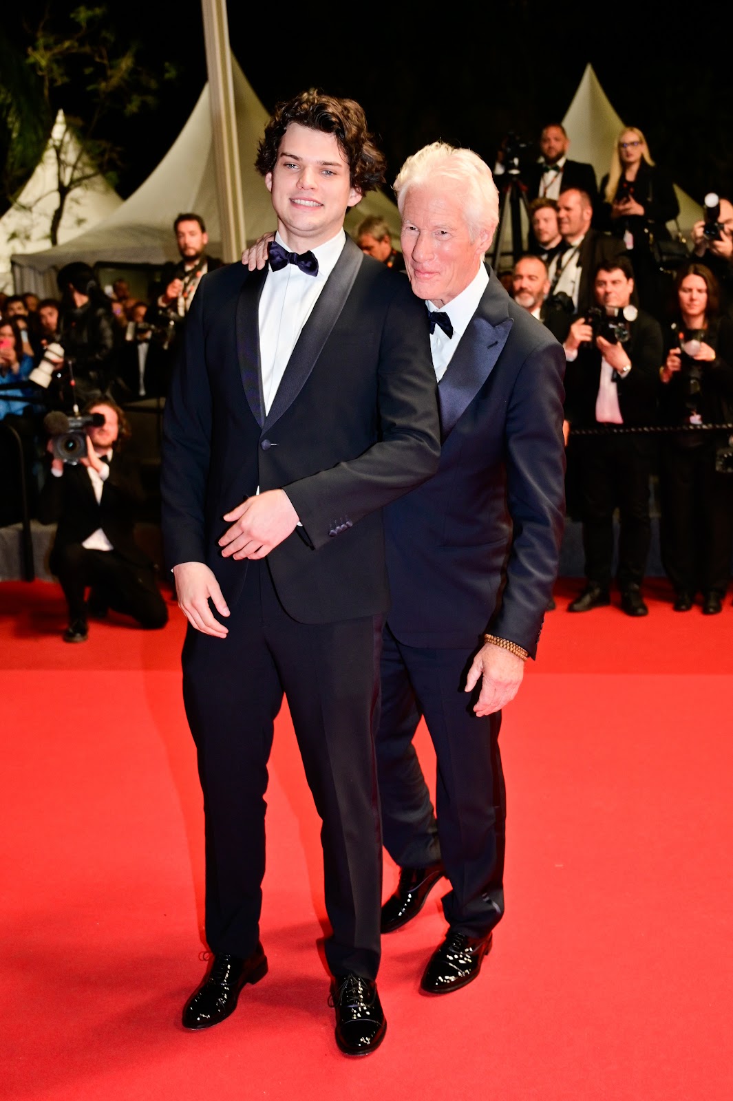 Though Homer generally shies away from the limelight, he and Gere made a rare public appearance together at the Cannes Film Festival in May 2024, walking the red carpet side by side. | Source: Getty Images