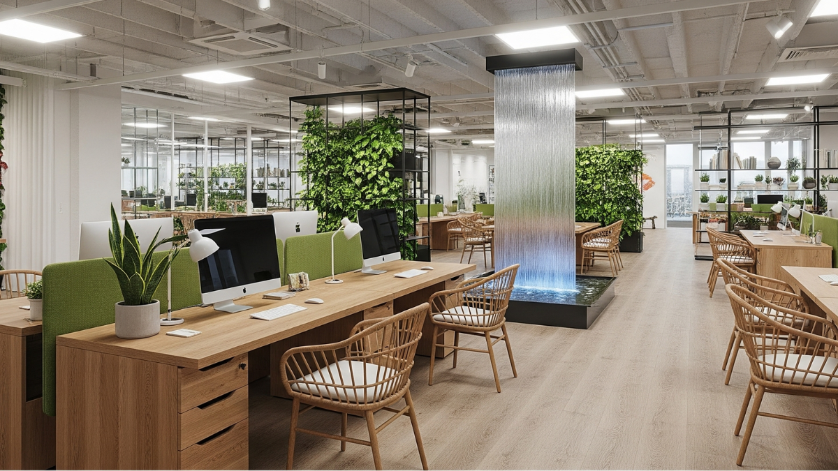 แบบออฟฟิศสวยๆ Biophilic Design