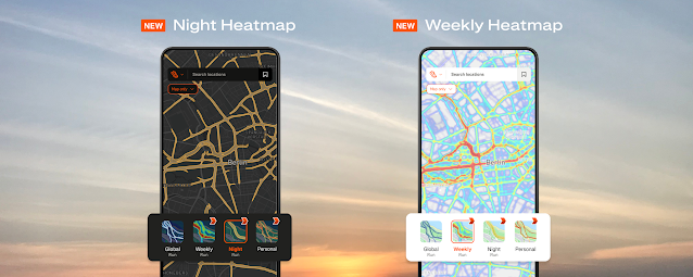 Strava amplía sus herramientas de mapeo con los mapas de actividad nocturnos y semanales