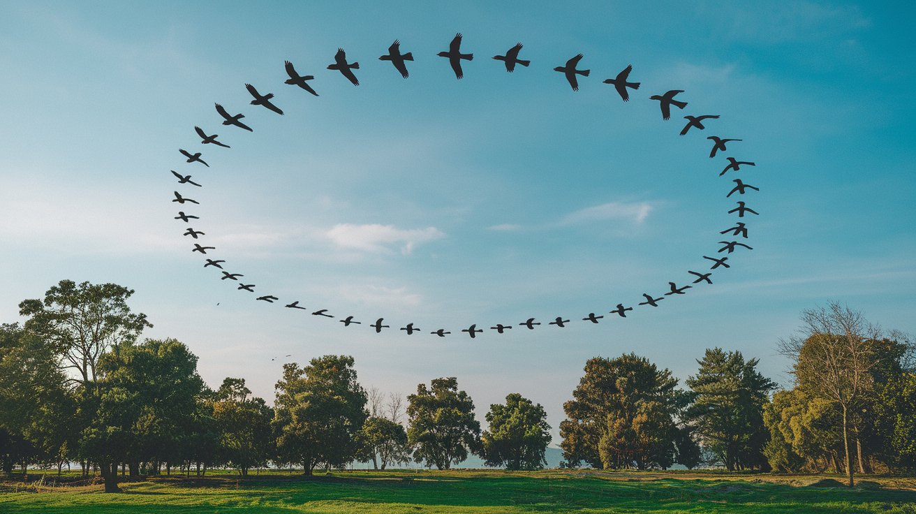 Spiritual Meanings of Birds Flying In A Circle