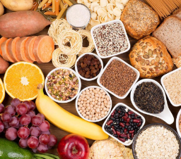 Một số thực phẩm giàu carbohydrate.olm