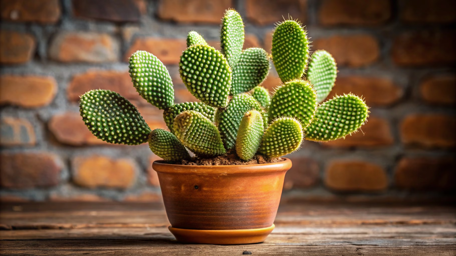 Cacto Orelha de Mickey (Opuntia microdasys)