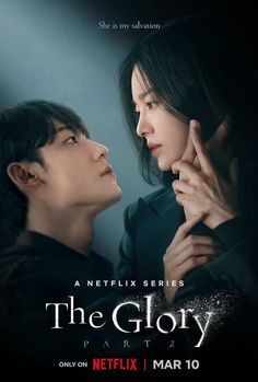 This contains an image of "The Glory," drama poster