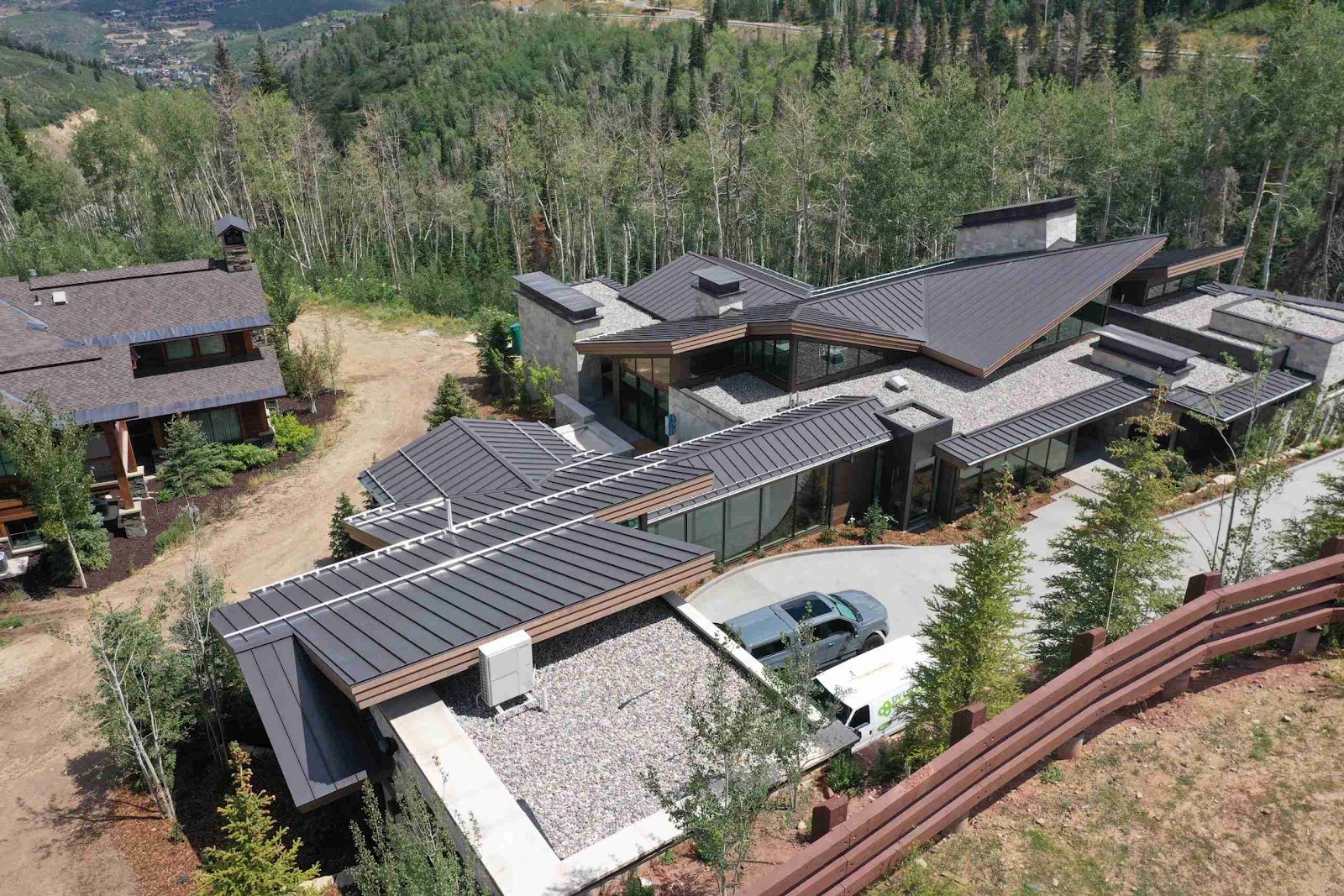 Work by a Park City Roofing Company.