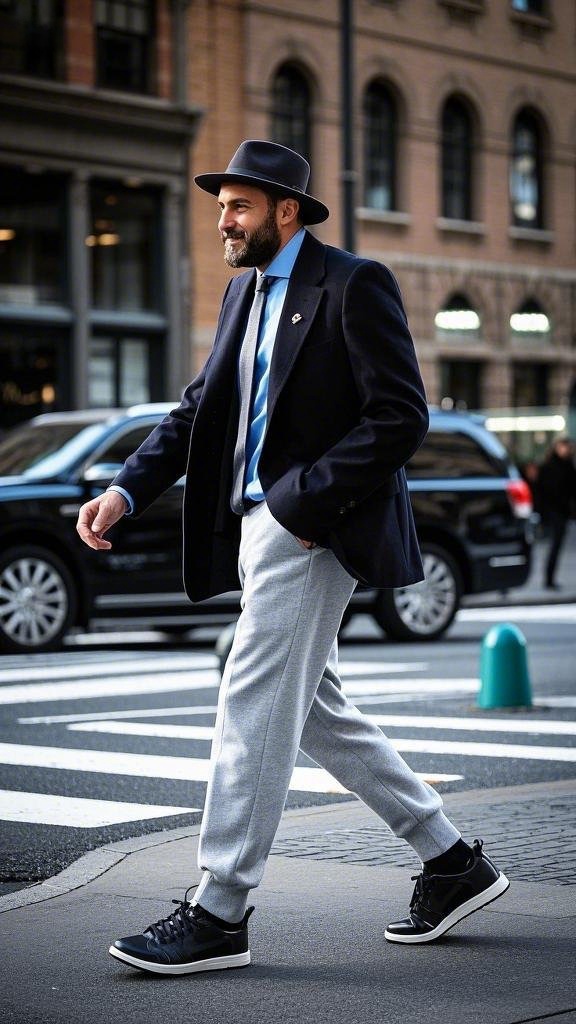 Sophisticated Streetwear: Merging Formal with Casual