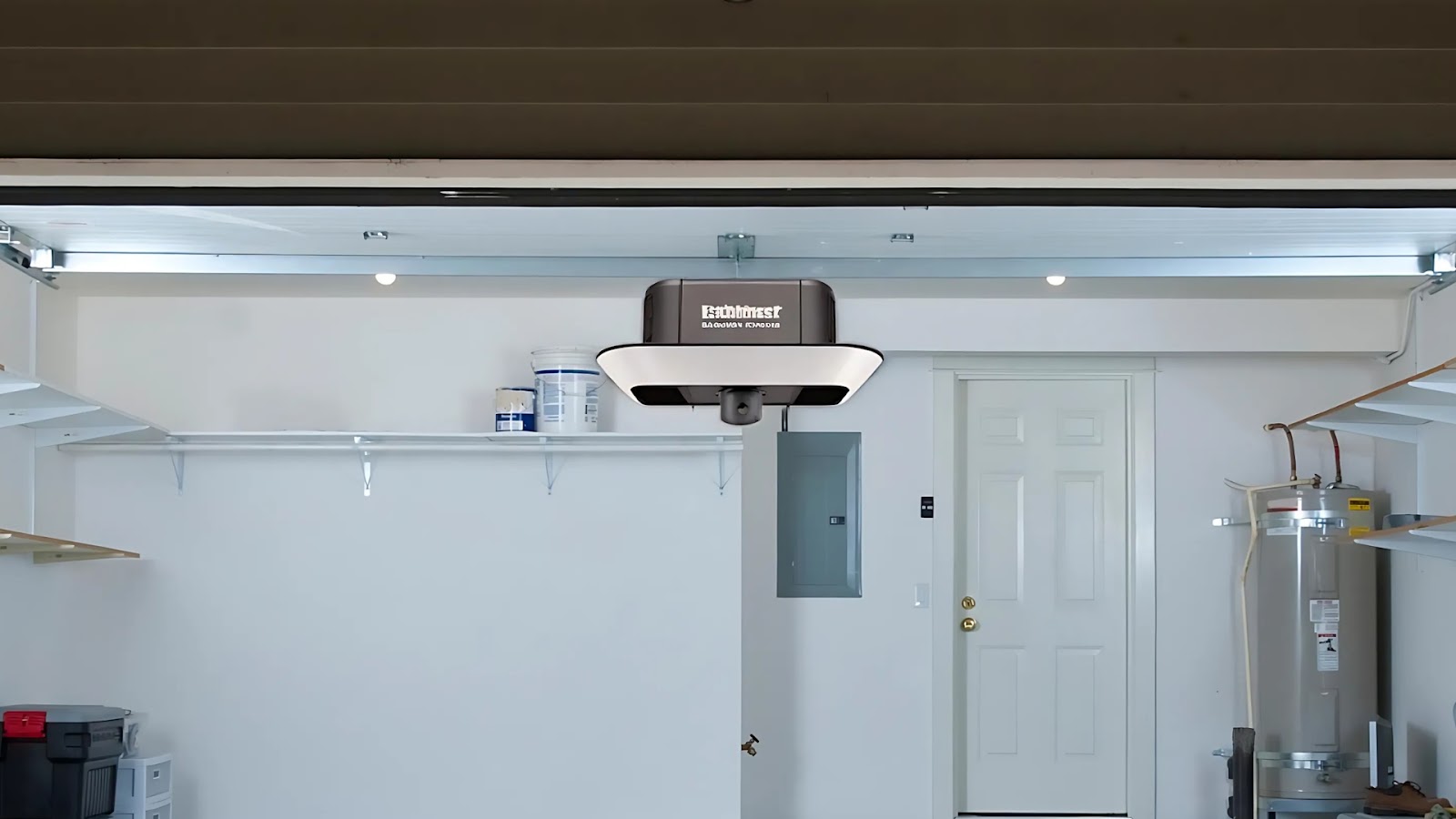 A reliable LiftMaster opener was installed to enhance garage door protection.