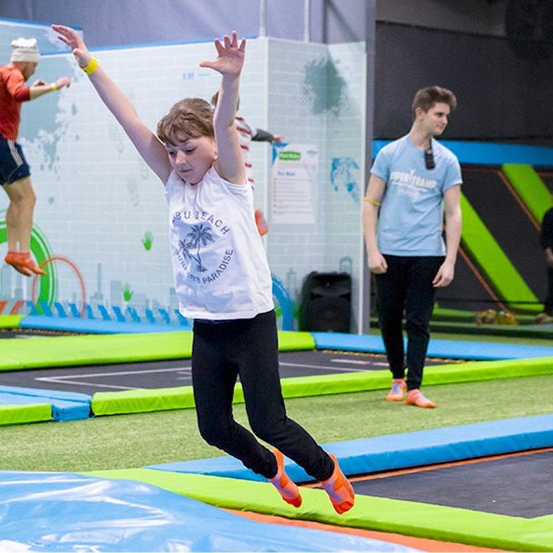 Be Aware of Little Bouncers - trampoline park safety tips