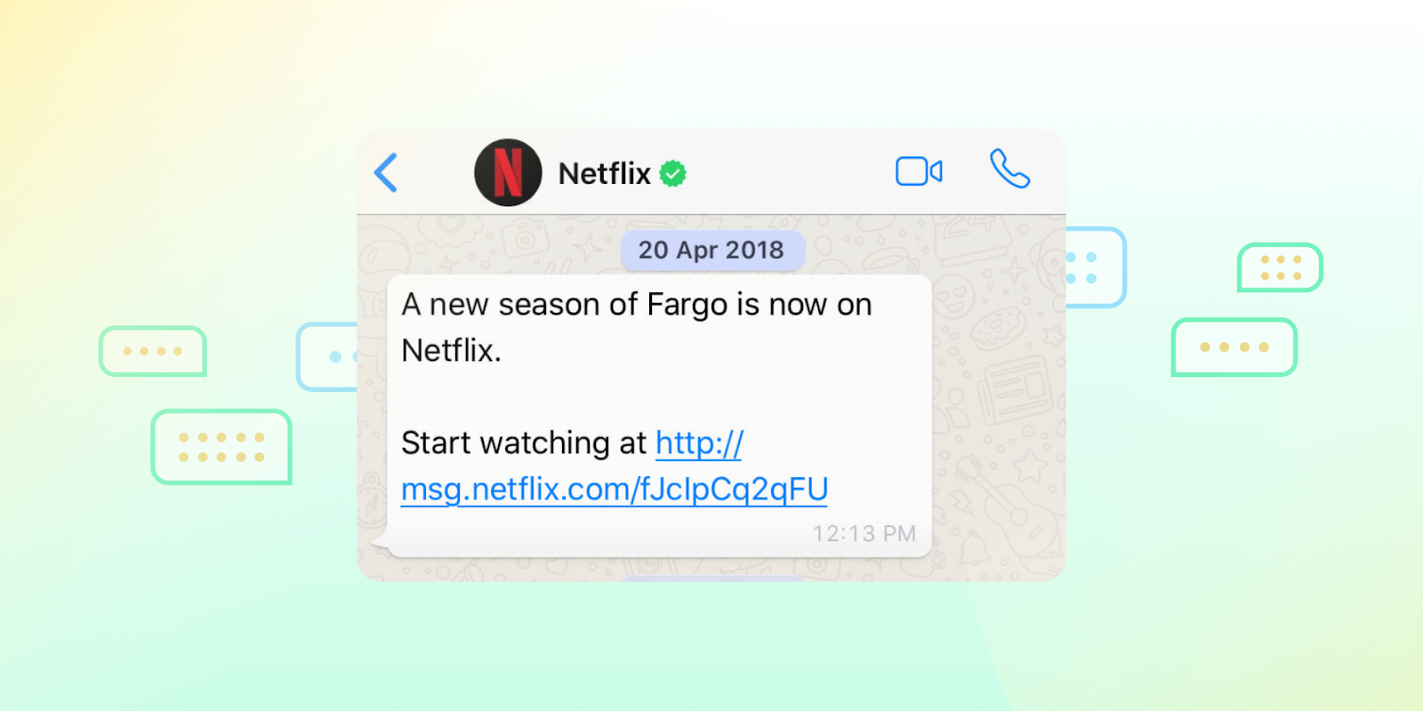 Netflix sending personalized show recommendations 