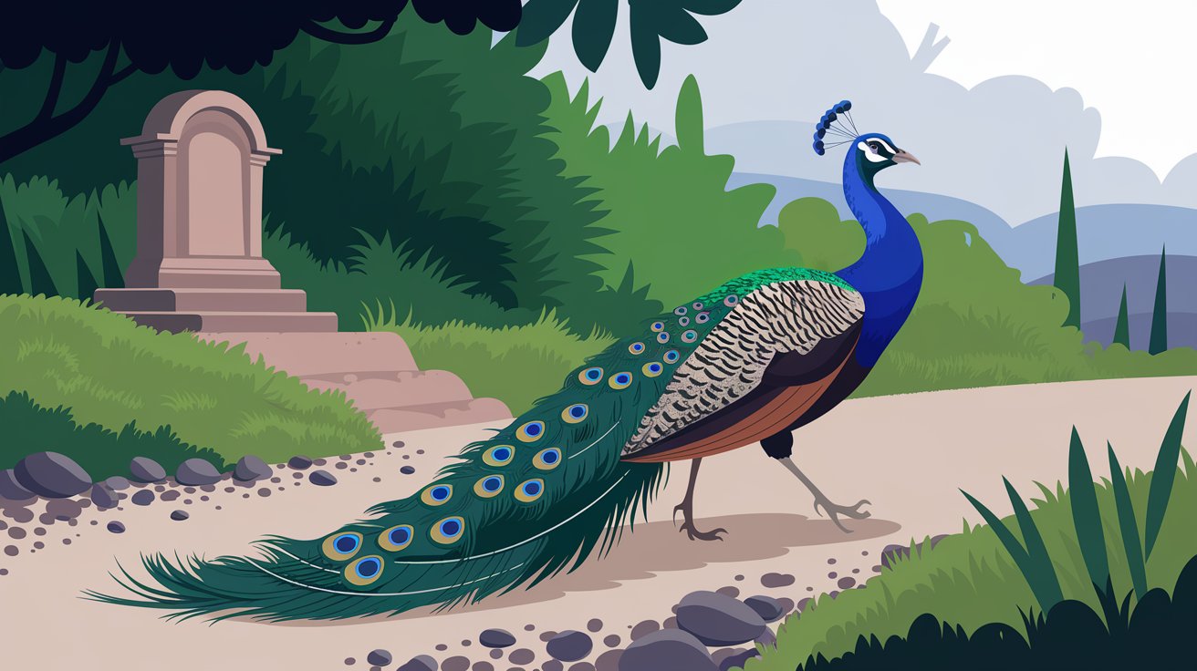 Spiritual Meanings of A Peacock Crossing Your Path