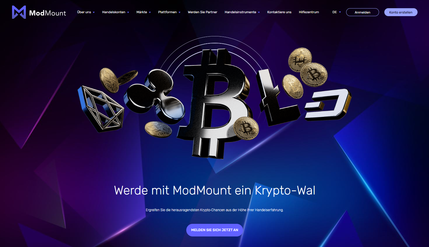 Besuchen Sie die ModMount Krypto-Seite für weitere Informationen