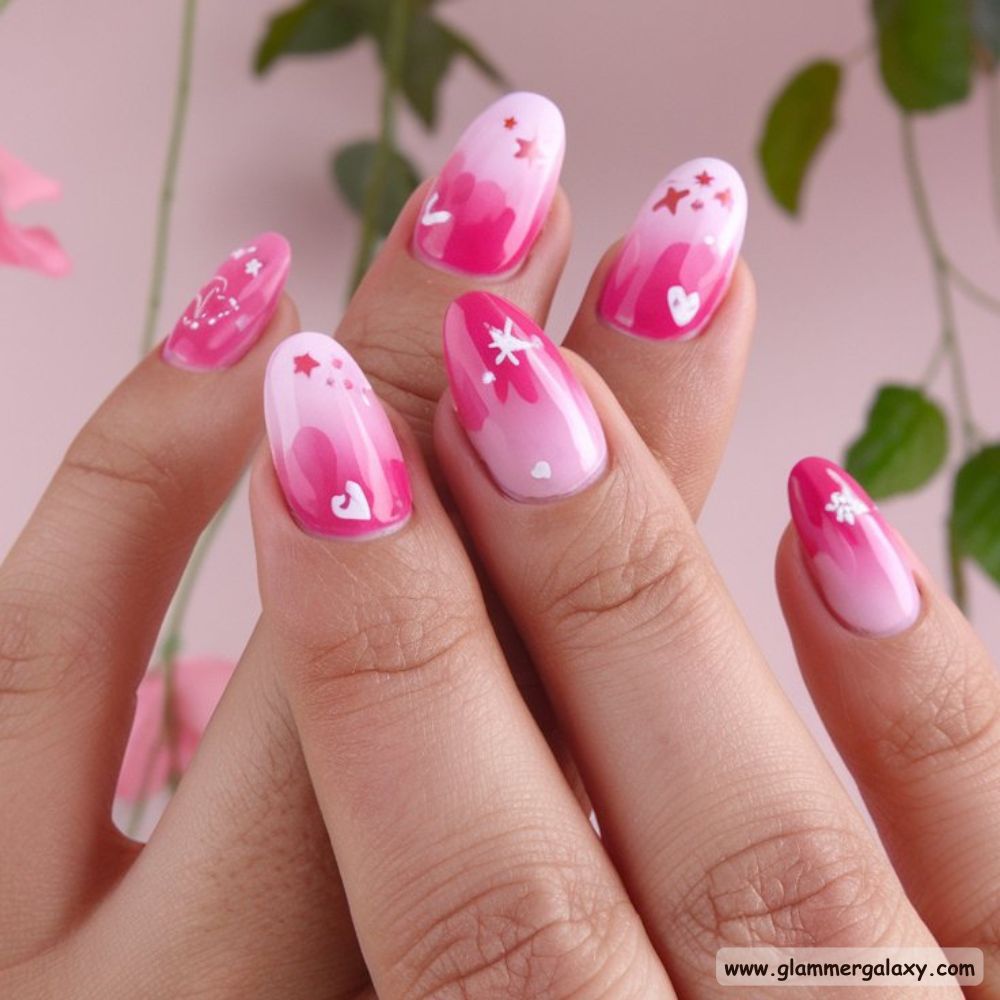 Neutral Nails having Fairy-Tale Pink
