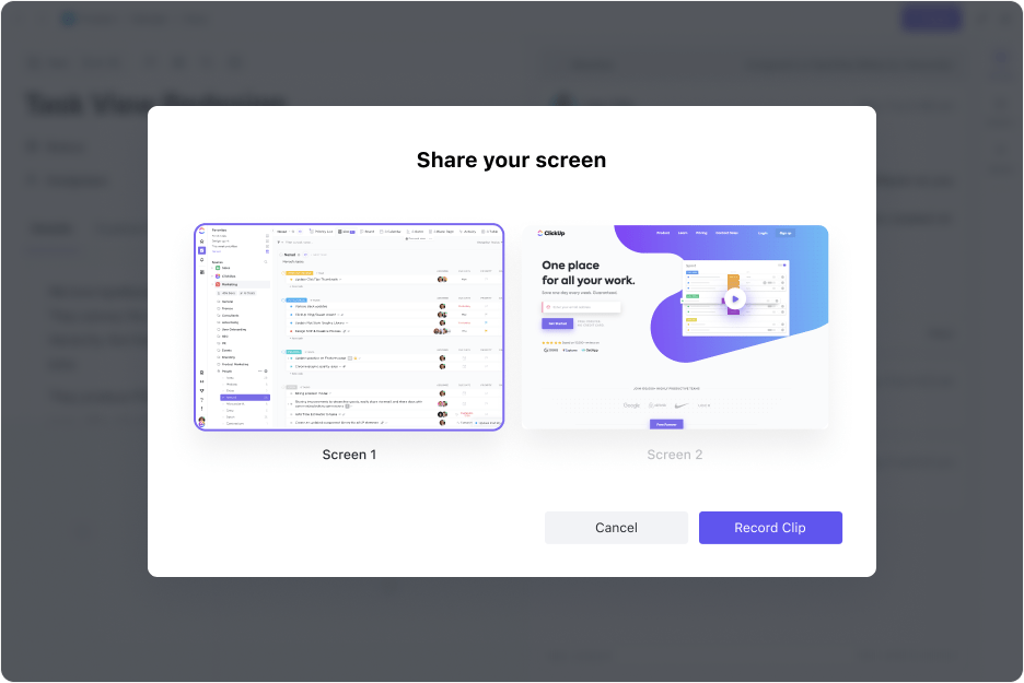 tango vs scribe: Record your screen with  Clips