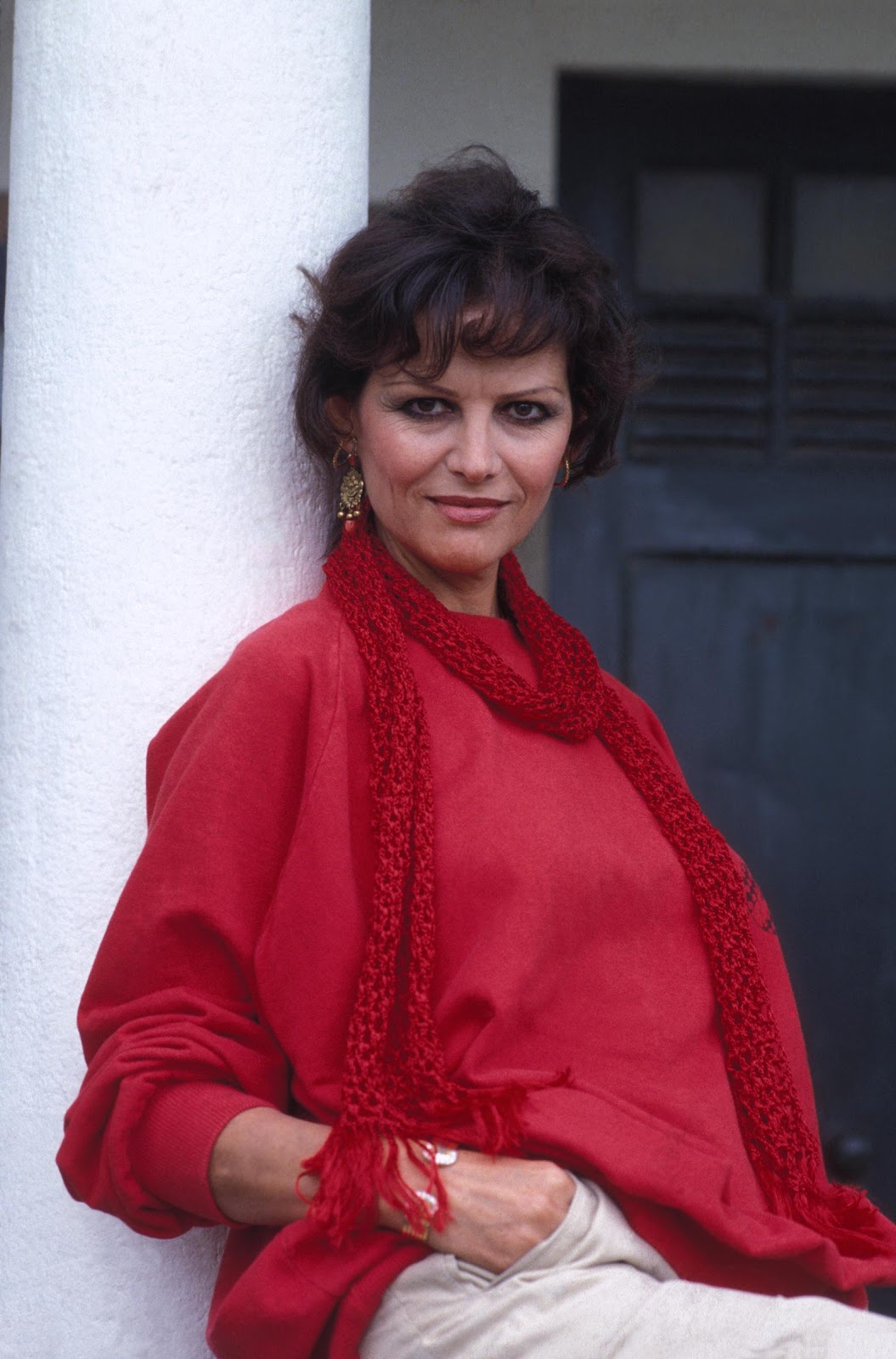 Claudia Cardinale pictured at the Deauville Festival on January 1, 1983, in France. | Source: Getty Images