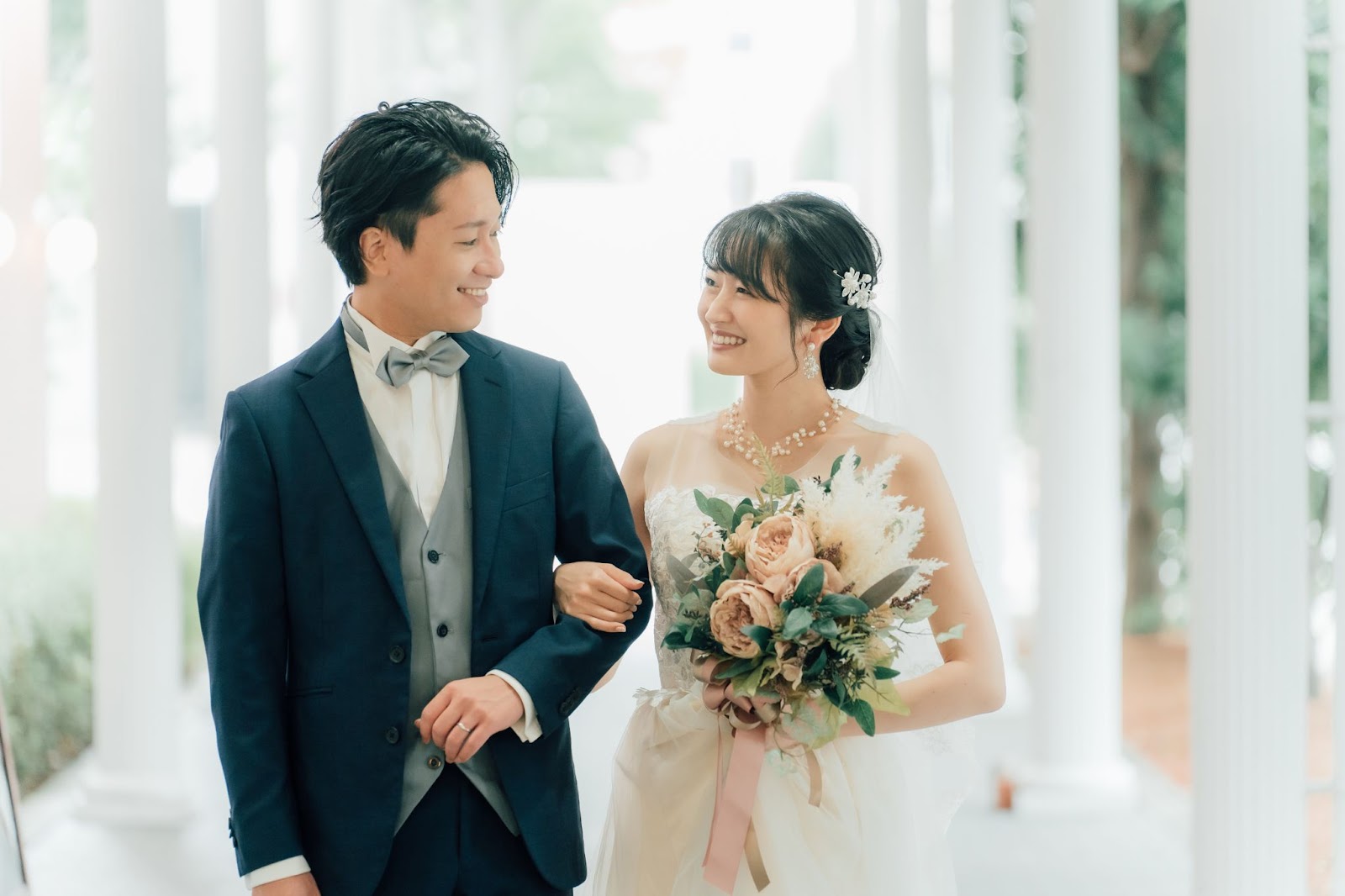 結婚式の様子