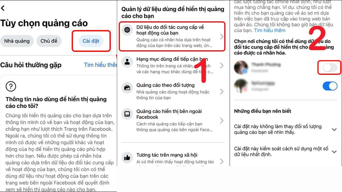 ẩn quảng cáo trên facebook