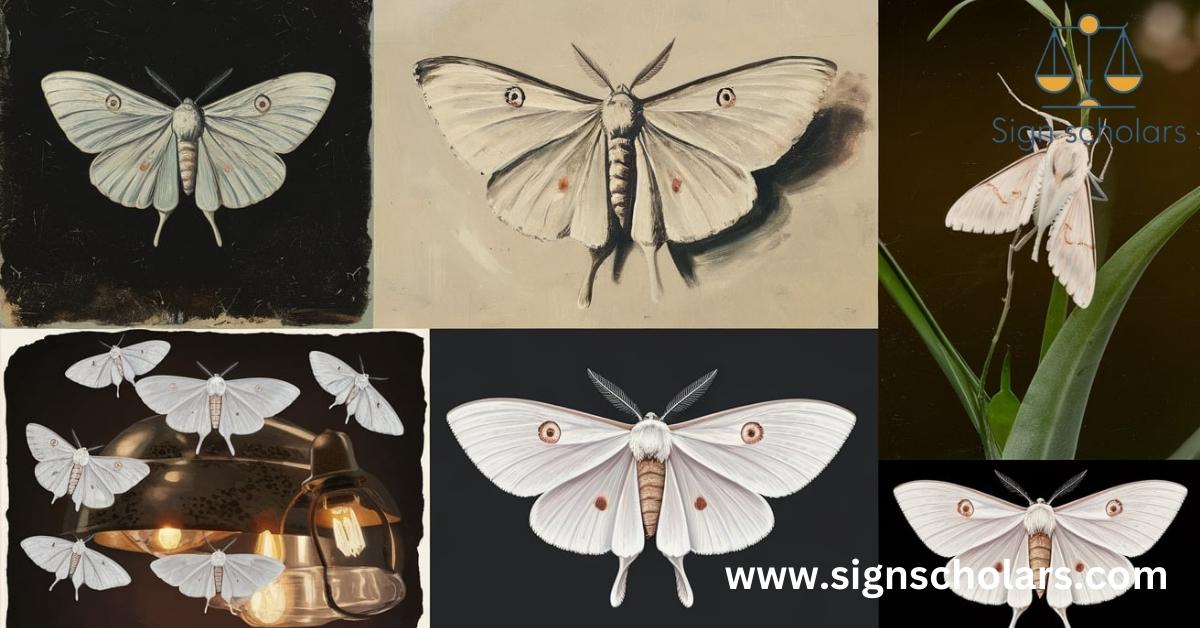 White Moths in Literature and Art