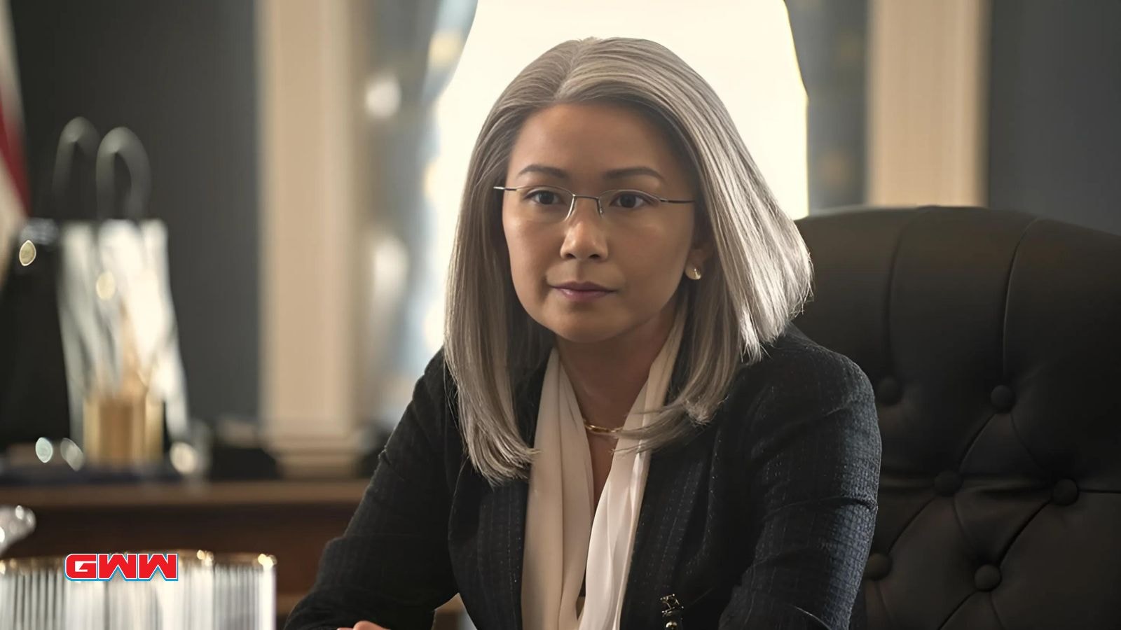 Hong Chau as Diane Farr in the Night Agent