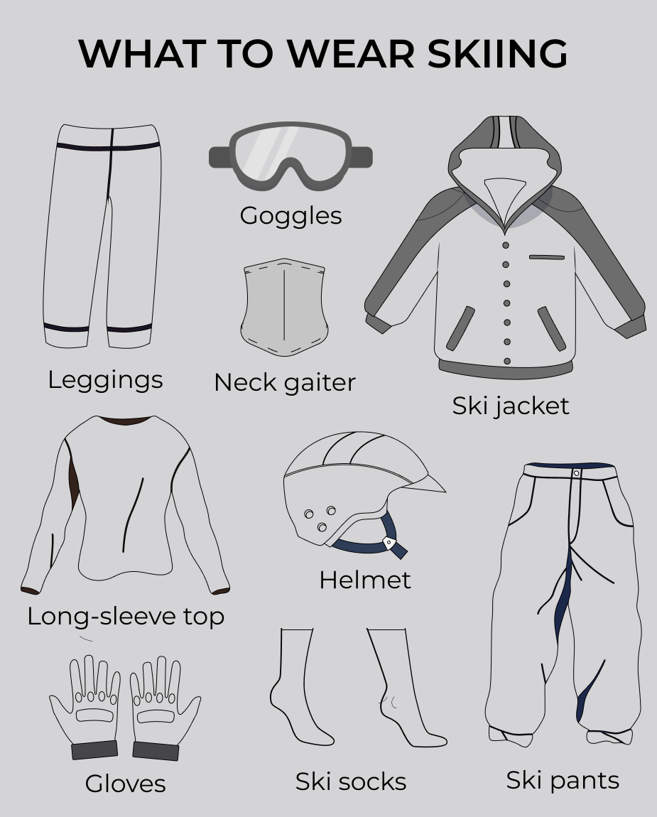 What to wear while skiing