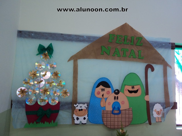 painel natal escola