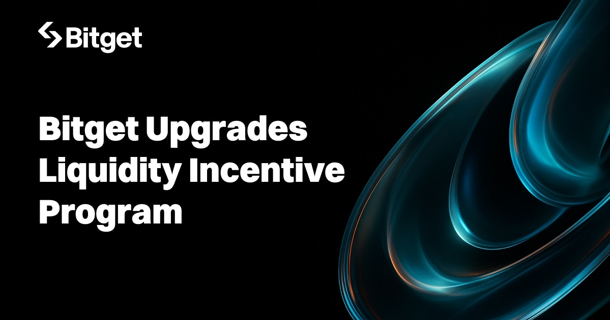 bitget liquidity incentive program announcement banner