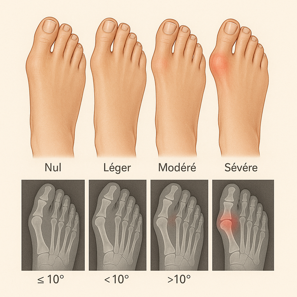 definition hallux valgus stades evolution