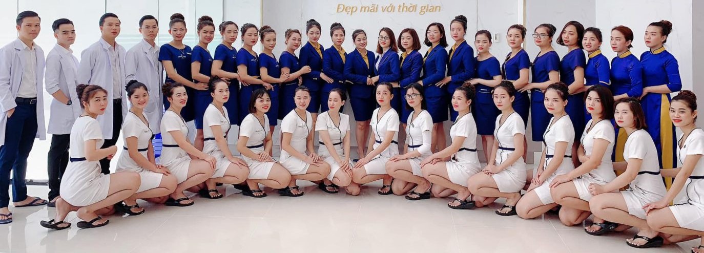 Xưởng may đồng phục spa