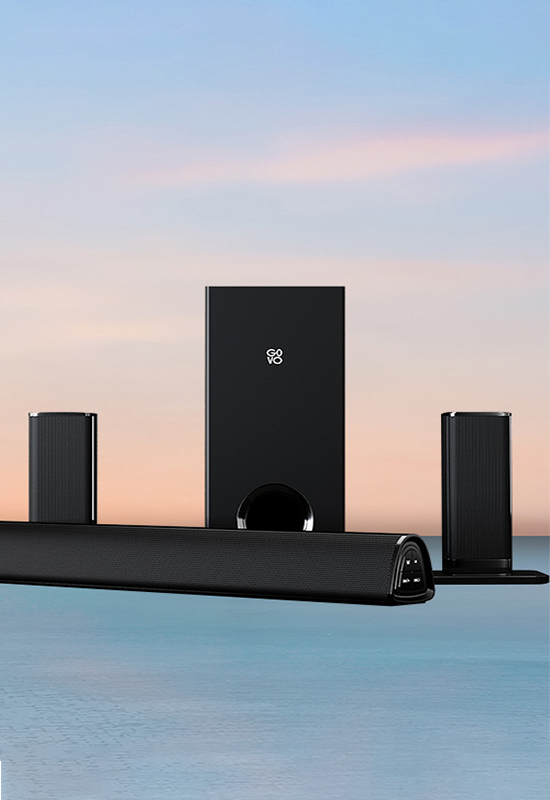 gosurround 945 have soundbars with woofer