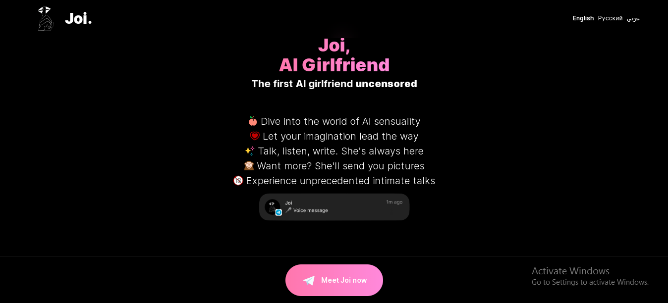 JOI AI The perfect Platform to generate JOI