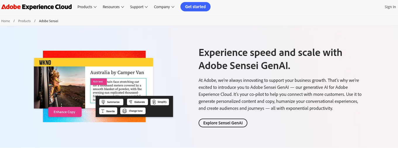 adobe sensei