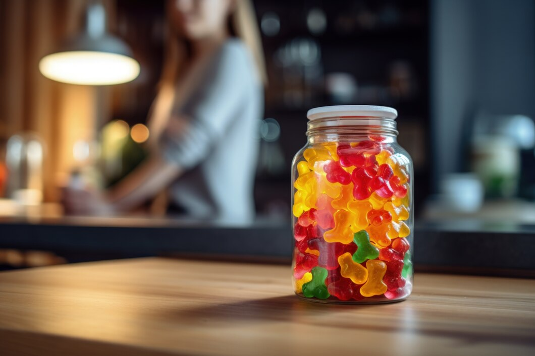 cbd gummies in jar