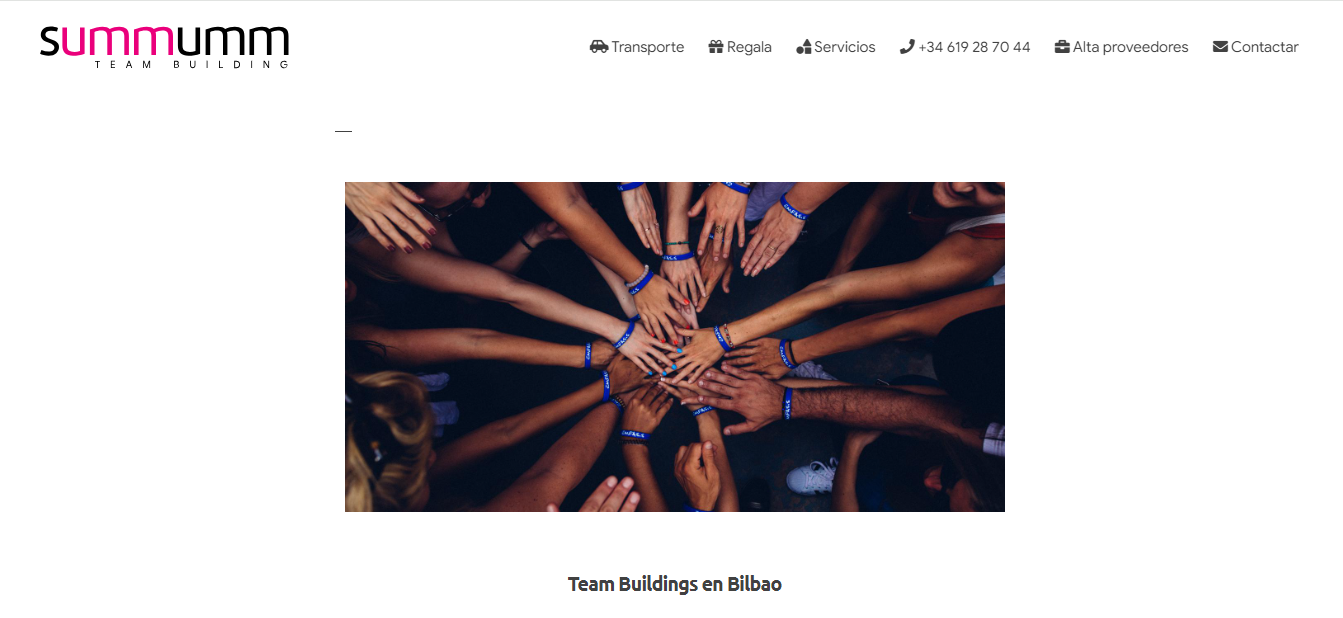 Fortalecimiento grupal en Bilbao.
