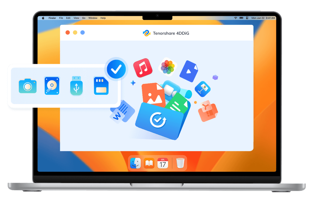 Tenorshare 4DDiG for Mac Data Recovery