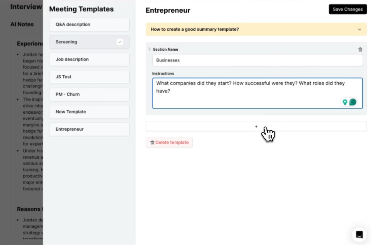 Intake meeting call made easy for hiring managers 