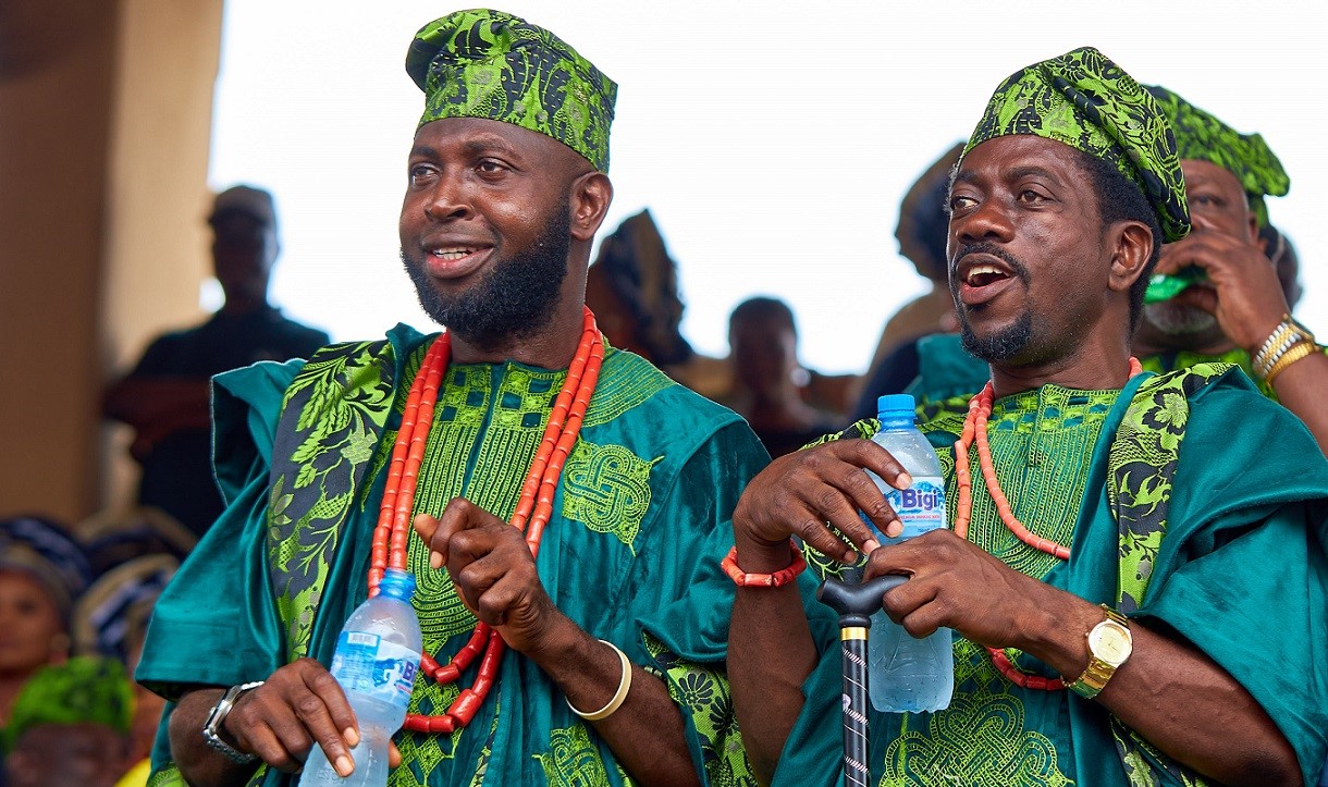 men in cashmere at ojude oba
