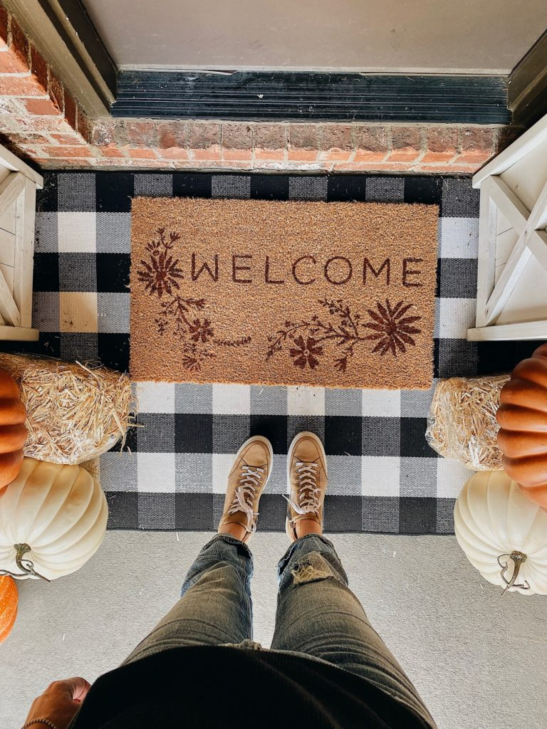 Fall-Themed Welcome Mats