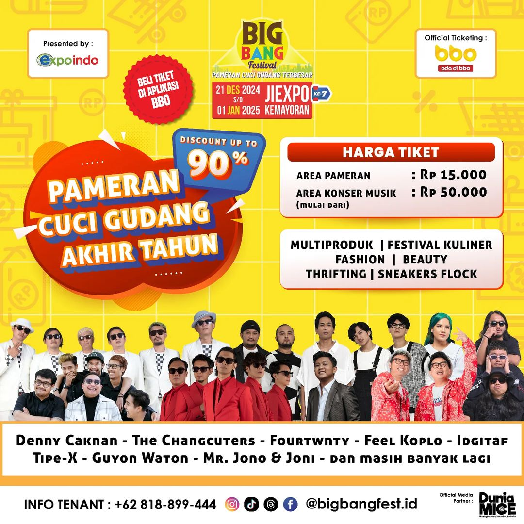 konser di akhir 2024 BIG BANG Festival