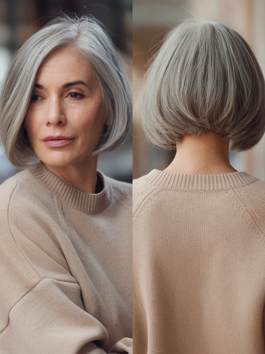 19. Tapered Collarbone-Length Bob