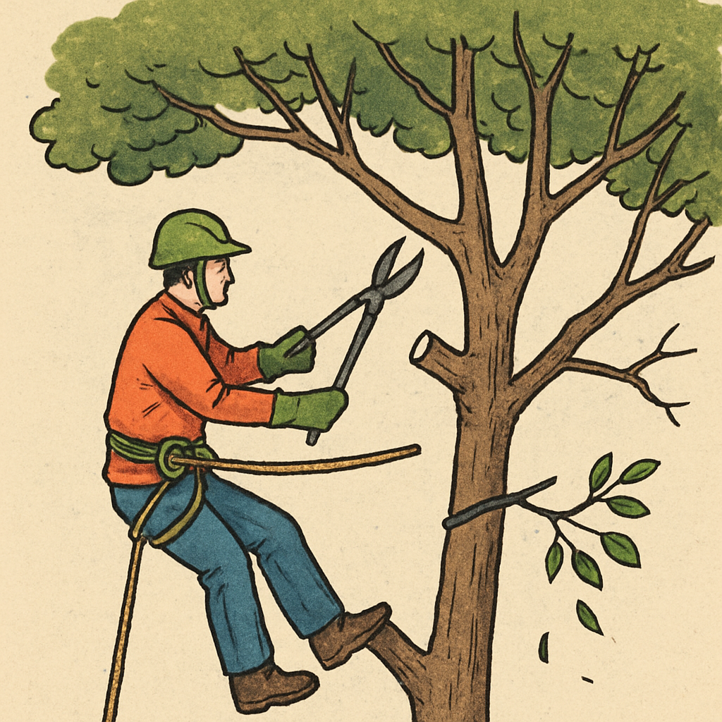 Tree trimming and pruning
