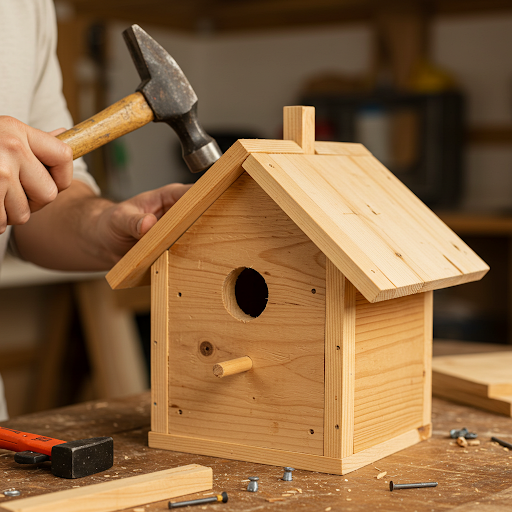 Building the Birdhouse Structure