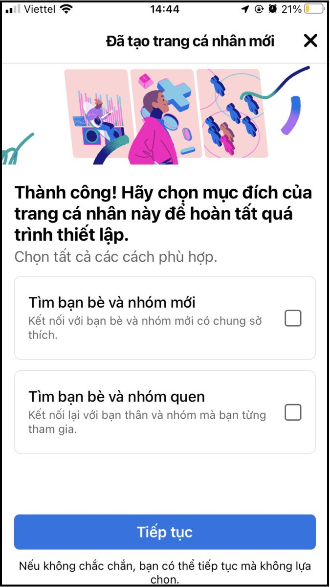 Cách Tạo Trang Cá Nhân Phụ Trên Facebook Nhanh Chóng