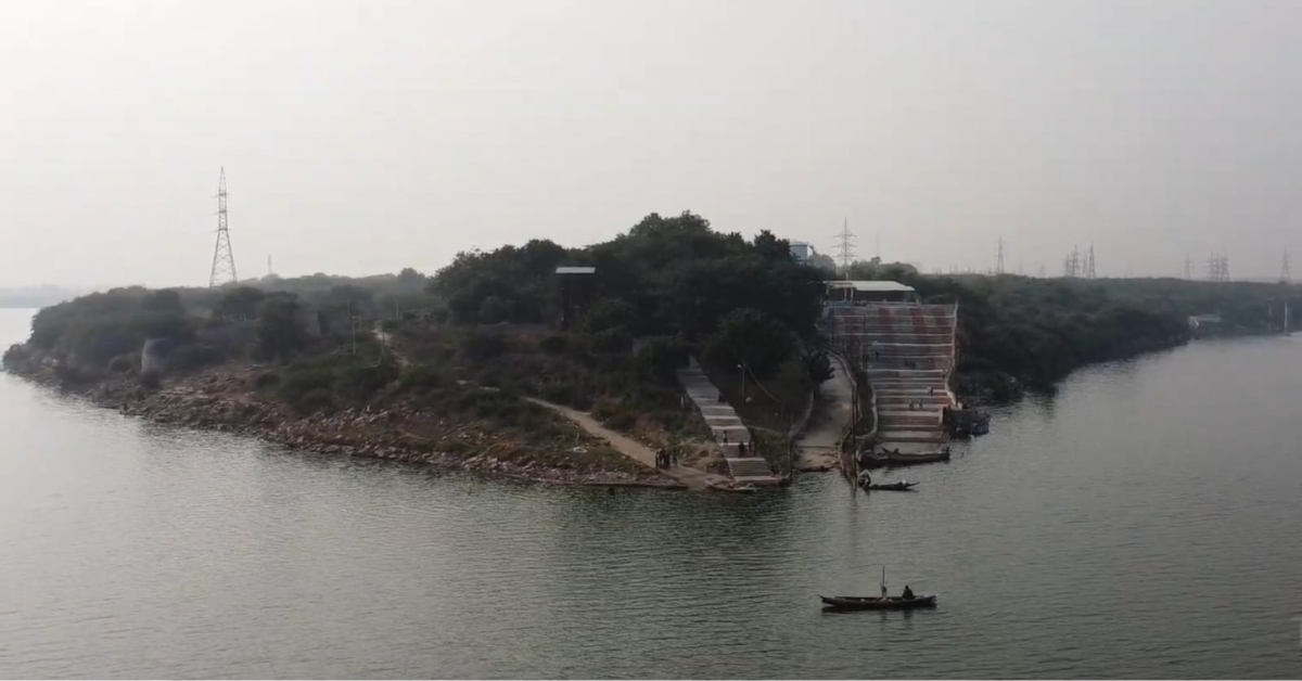 the Krishna and Musi rivers view of Sri Meenakshi Agasteswara Swamy Temple