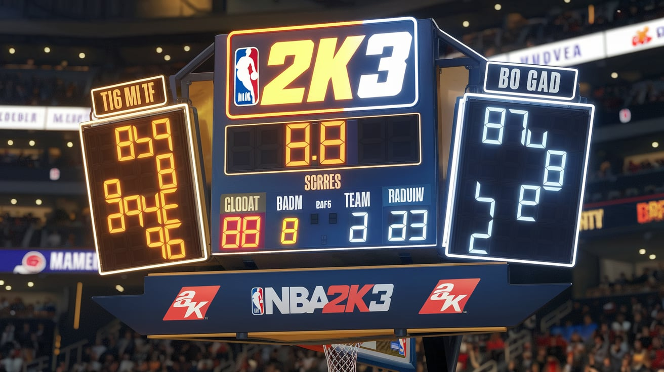 NBA 2K23 Scoreboard Mod