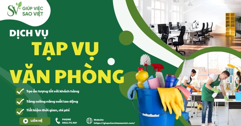 Dịch vụ tạp vụ văn phòng