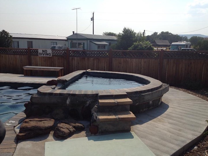 The water is rich in minerals, perfect for soothing muscles and melting away stress. The pool stays warm year-round, so you can enjoy it in any season.