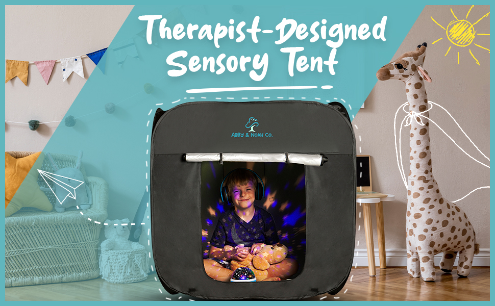 sensory tent kid autism collapsible calm corner classroom calming bedroom hideout autistic pop up