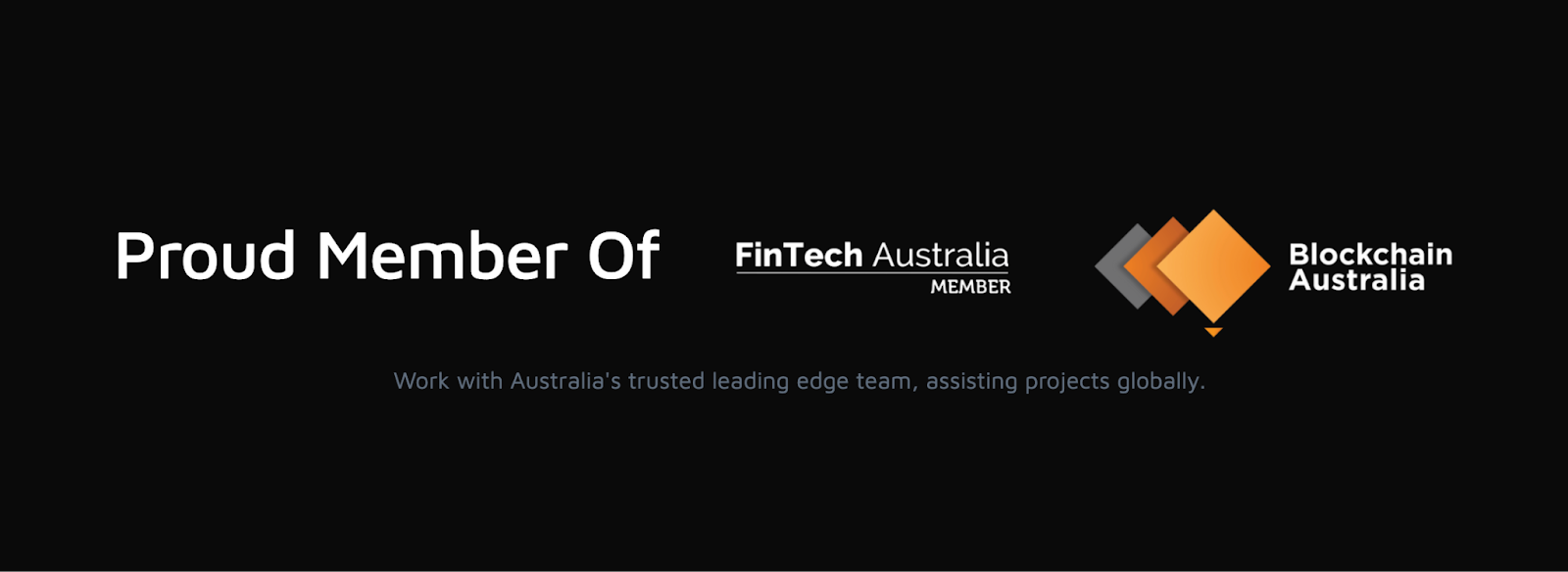 Hashlock is a proud member of FinTech Australia and Blockchain Australia