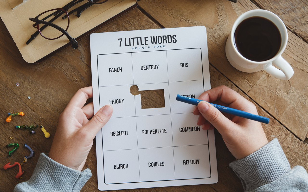 ﻿7 Little Words Answers for Today
