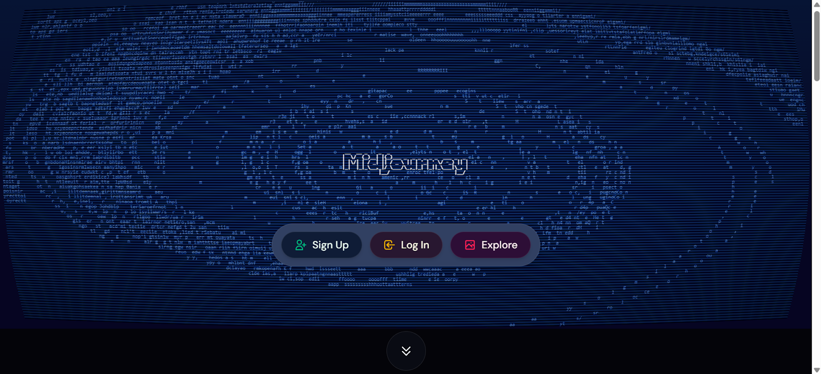 a screenshot of midjourney
