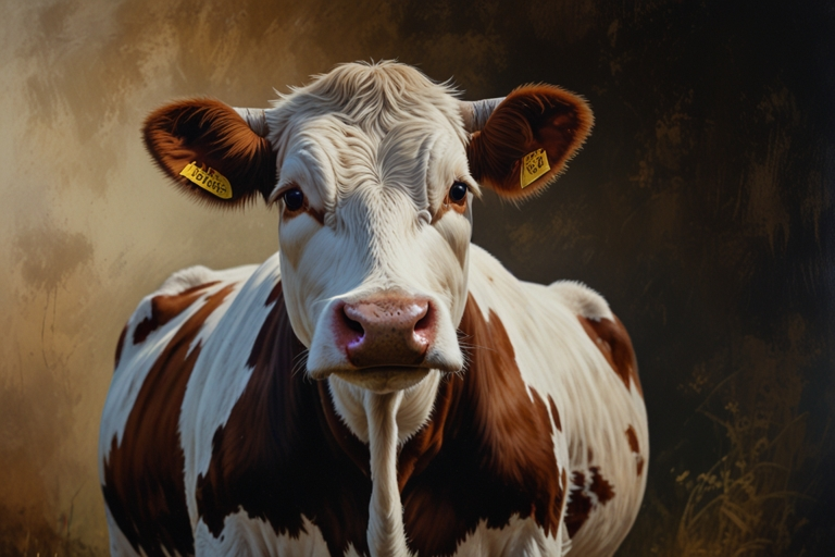 Cow Giclee Print